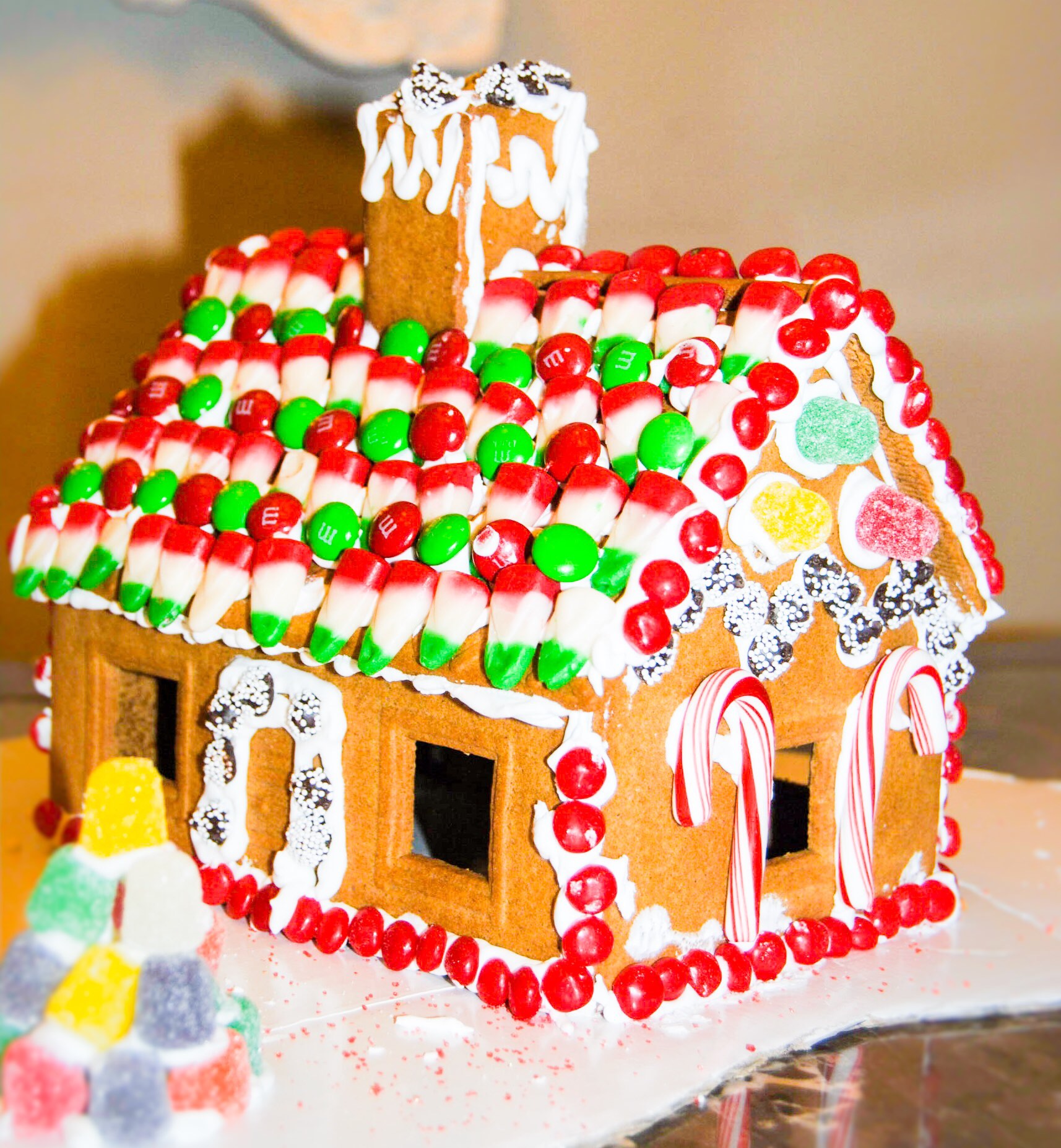 How To Make Icing Glue For Gingerbread House