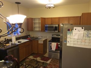 Before IKEA kitchen remodel