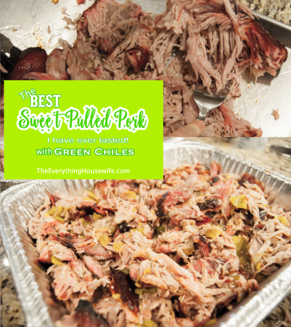 Sweet Green Chile Pulled Pork The Everything Housewife