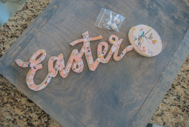 Easter Sign DIY The Everything Housewife