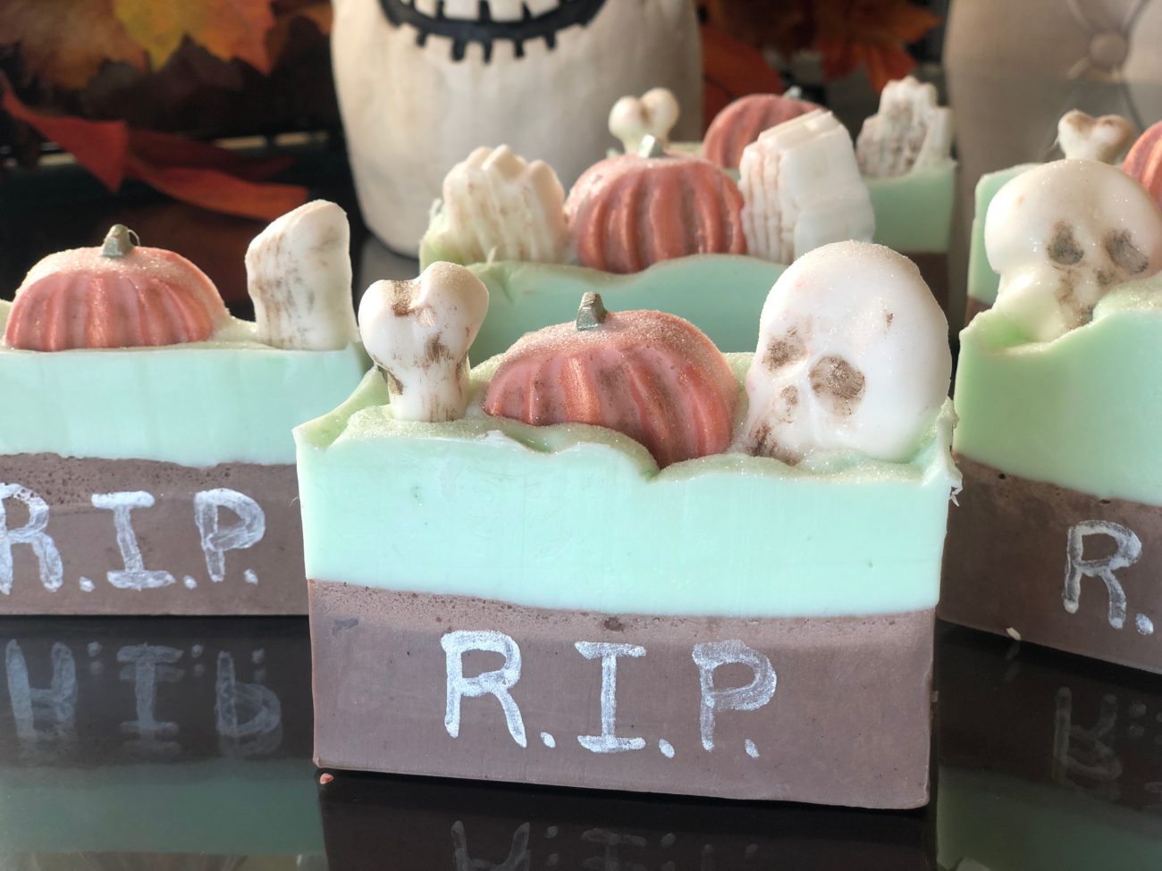 Handmade Halloween Soaps, Pumpkin Spice ScentedSo Easy You Just Melt and Pour! The Everything